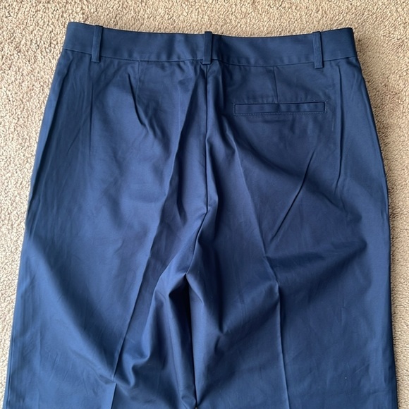 NWT Ralph Lauren US Open Tennis Navy Blue Wide/Straight Leg Trousers - Picture 4 of 8